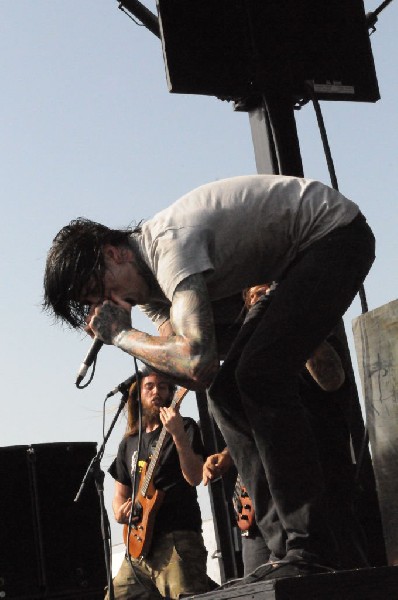 Suicide Silence at the Mayhem Festival Verizon Wireless Amphitheater