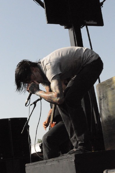 Suicide Silence at the Mayhem Festival Verizon Wireless Amphitheater
