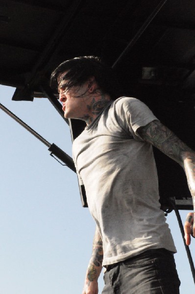 Suicide Silence at the Mayhem Festival Verizon Wireless Amphitheater
