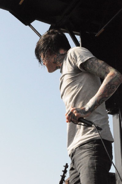 Suicide Silence at the Mayhem Festival Verizon Wireless Amphitheater