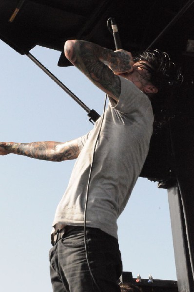 Suicide Silence at the Mayhem Festival Verizon Wireless Amphitheater
