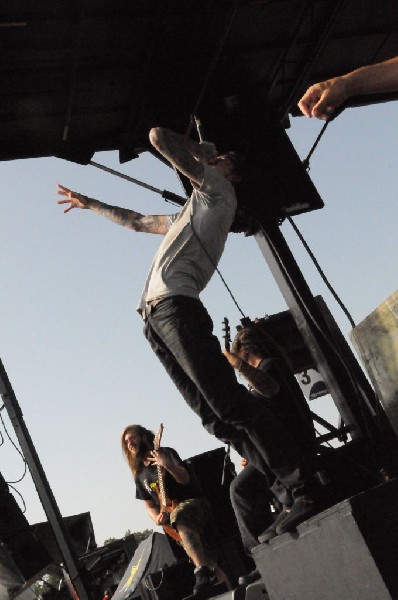 Suicide Silence at the Mayhem Festival Verizon Wireless Amphitheater
