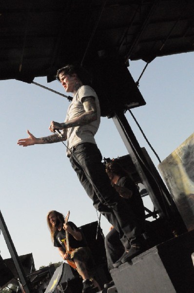 Suicide Silence at the Mayhem Festival Verizon Wireless Amphitheater