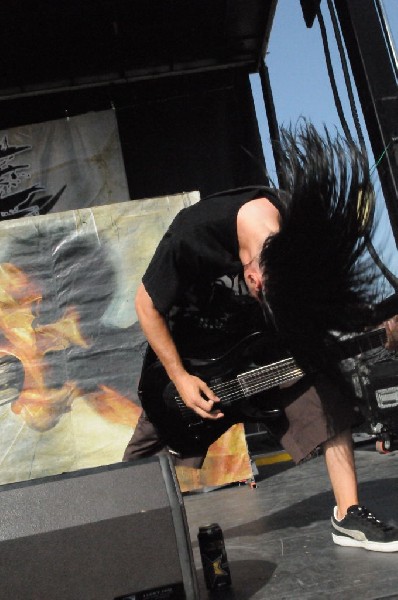 Suicide Silence at the Mayhem Festival Verizon Wireless Amphitheater