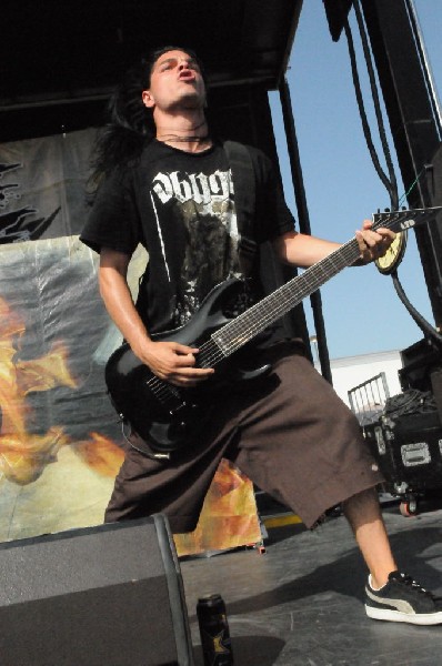 Suicide Silence at the Mayhem Festival Verizon Wireless Amphitheater