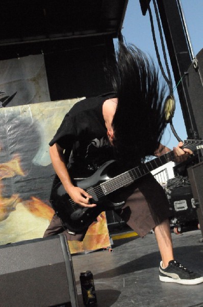 Suicide Silence at the Mayhem Festival Verizon Wireless Amphitheater