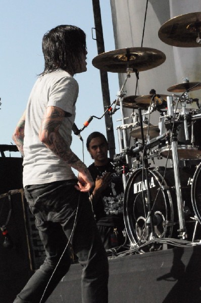 Suicide Silence at the Mayhem Festival Verizon Wireless Amphitheater