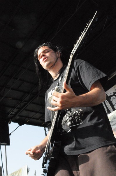 Suicide Silence at the Mayhem Festival Verizon Wireless Amphitheater