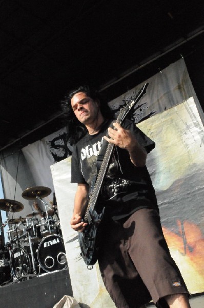 Suicide Silence at the Mayhem Festival Verizon Wireless Amphitheater