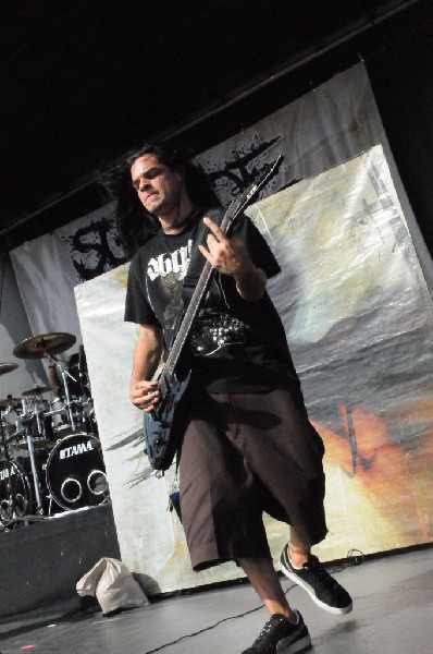 Suicide Silence at the Mayhem Festival Verizon Wireless Amphitheater
