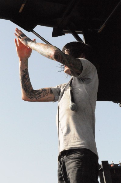 Suicide Silence at the Mayhem Festival Verizon Wireless Amphitheater