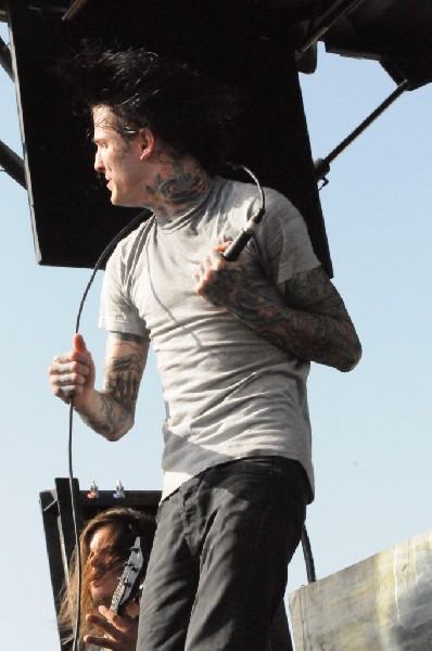 Suicide Silence at the Mayhem Festival Verizon Wireless Amphitheater