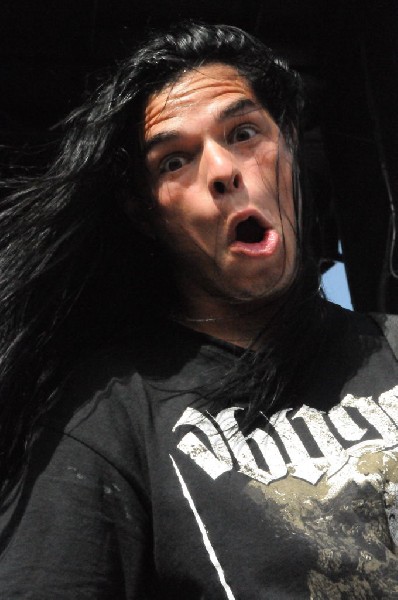 Suicide Silence at the Mayhem Festival Verizon Wireless Amphitheater