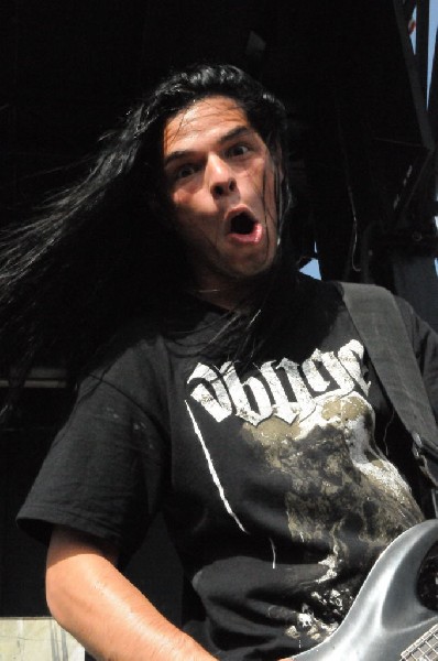 Suicide Silence at the Mayhem Festival Verizon Wireless Amphitheater