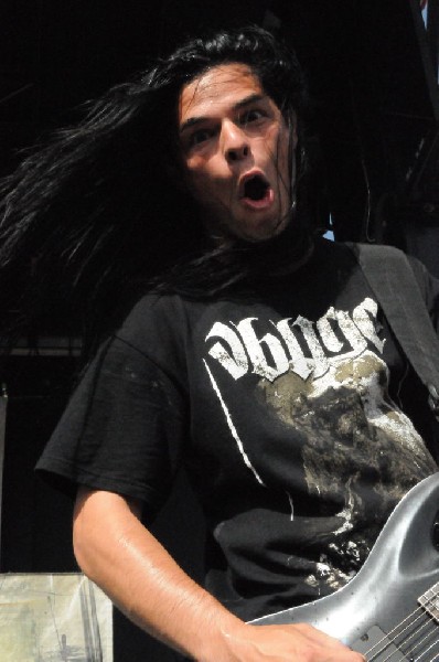 Suicide Silence at the Mayhem Festival Verizon Wireless Amphitheater