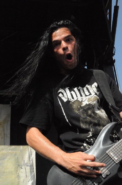 Suicide Silence at the Mayhem Festival Verizon Wireless Amphitheater