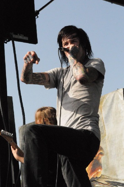 Suicide Silence at the Mayhem Festival Verizon Wireless Amphitheater