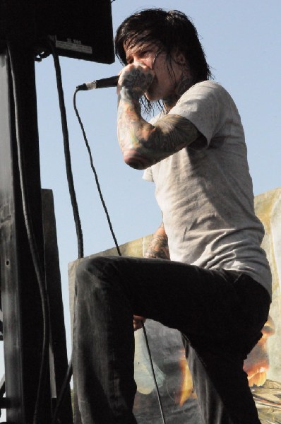 Suicide Silence at the Mayhem Festival Verizon Wireless Amphitheater
