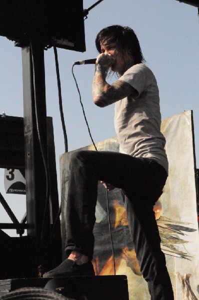Suicide Silence at the Mayhem Festival Verizon Wireless Amphitheater