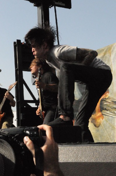 Suicide Silence at the Mayhem Festival Verizon Wireless Amphitheater