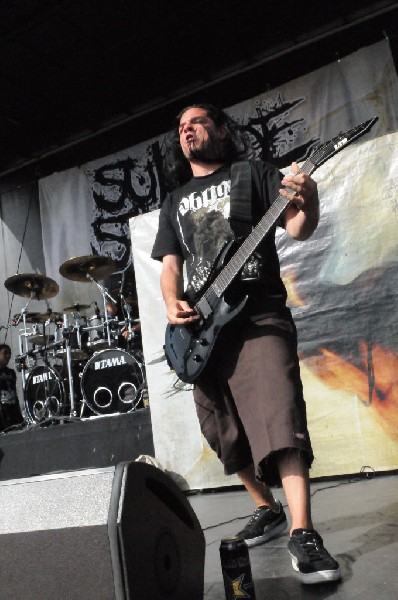 Suicide Silence at the Mayhem Festival Verizon Wireless Amphitheater