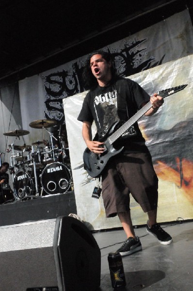 Suicide Silence at the Mayhem Festival Verizon Wireless Amphitheater
