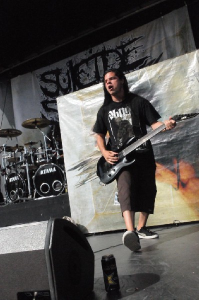 Suicide Silence at the Mayhem Festival Verizon Wireless Amphitheater