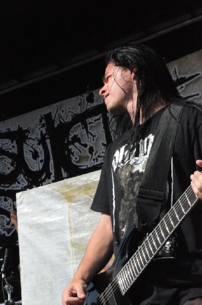 Suicide Silence at the Mayhem Festival Verizon Wireless Amphitheater