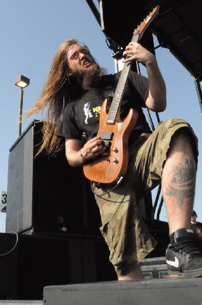 Suicide Silence at the Mayhem Festival Verizon Wireless Amphitheater