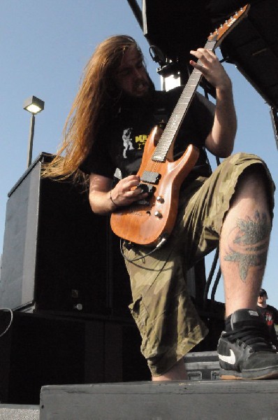 Suicide Silence at the Mayhem Festival Verizon Wireless Amphitheater