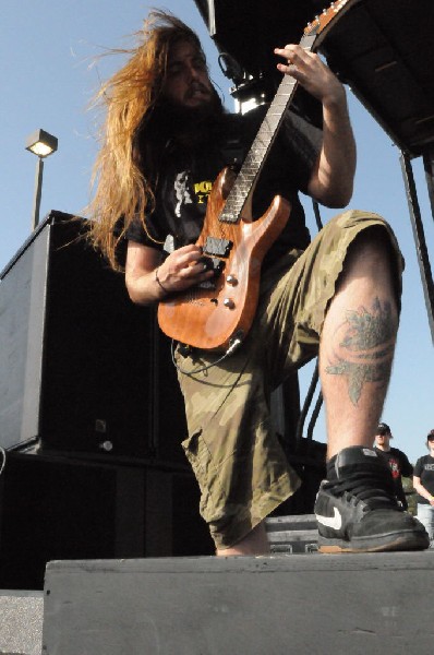 Suicide Silence at the Mayhem Festival Verizon Wireless Amphitheater