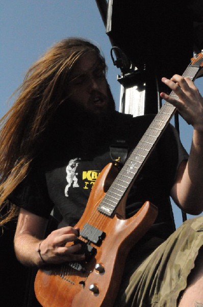 Suicide Silence at the Mayhem Festival Verizon Wireless Amphitheater