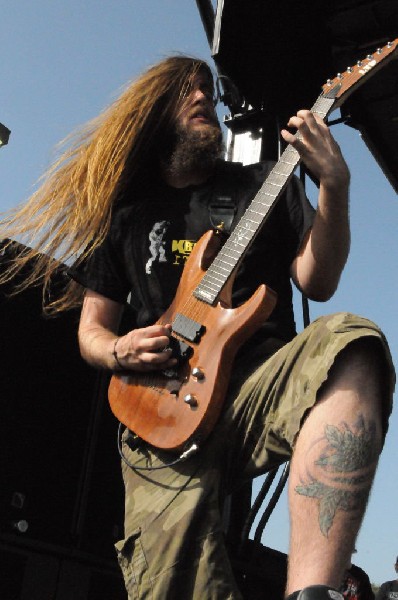 Suicide Silence at the Mayhem Festival Verizon Wireless Amphitheater