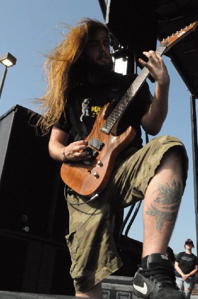 Suicide Silence at the Mayhem Festival Verizon Wireless Amphitheater