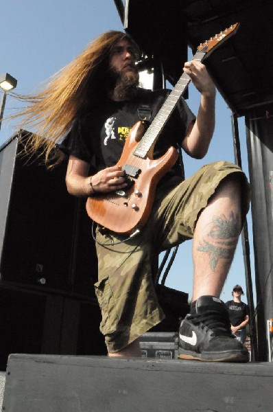 Suicide Silence at the Mayhem Festival Verizon Wireless Amphitheater
