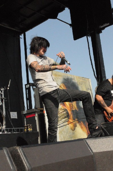 Suicide Silence at the Mayhem Festival Verizon Wireless Amphitheater