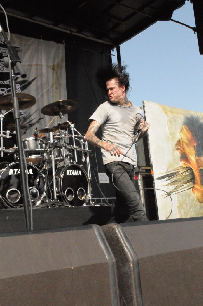 Suicide Silence at the Mayhem Festival Verizon Wireless Amphitheater