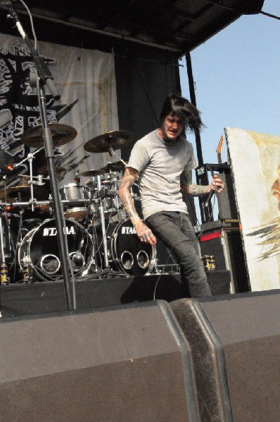 Suicide Silence at the Mayhem Festival Verizon Wireless Amphitheater