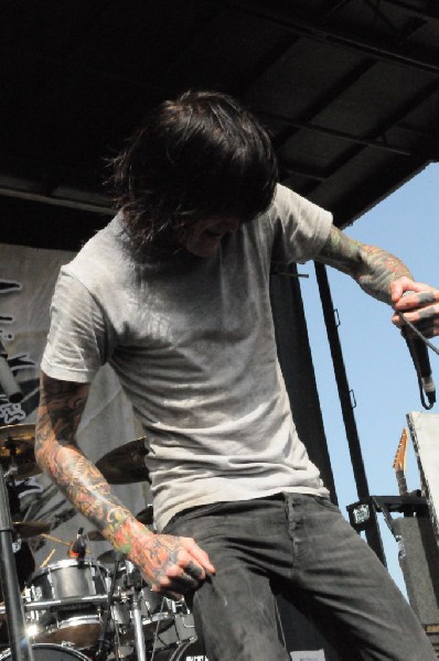 Suicide Silence at the Mayhem Festival Verizon Wireless Amphitheater