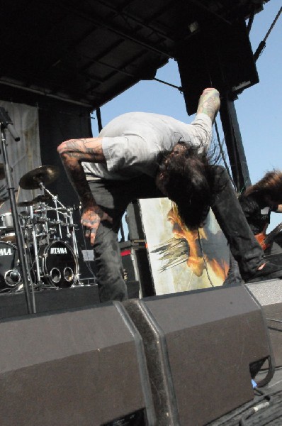 Suicide Silence at the Mayhem Festival Verizon Wireless Amphitheater