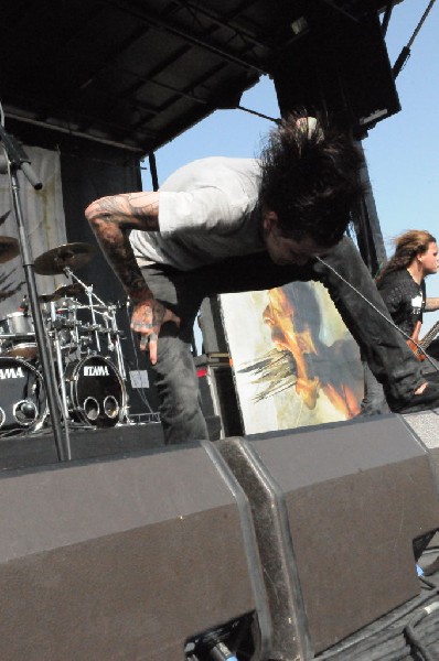 Suicide Silence at the Mayhem Festival Verizon Wireless Amphitheater