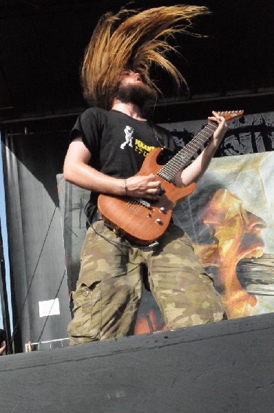Suicide Silence at the Mayhem Festival Verizon Wireless Amphitheater