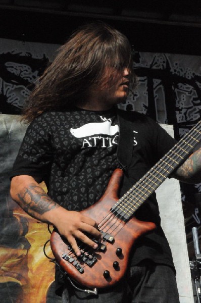 Suicide Silence at the Mayhem Festival Verizon Wireless Amphitheater