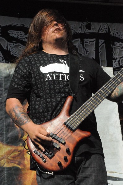 Suicide Silence at the Mayhem Festival Verizon Wireless Amphitheater