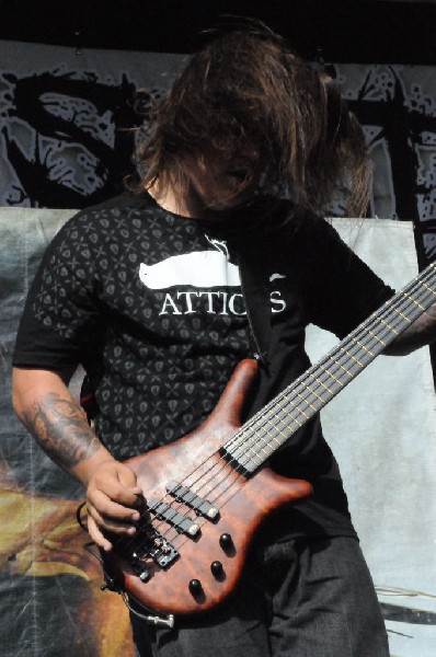 Suicide Silence at the Mayhem Festival Verizon Wireless Amphitheater