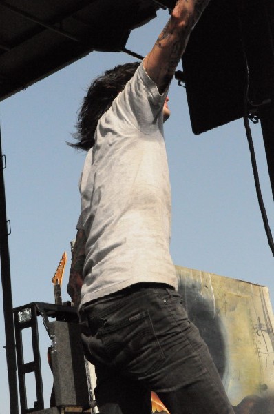 Suicide Silence at the Mayhem Festival Verizon Wireless Amphitheater
