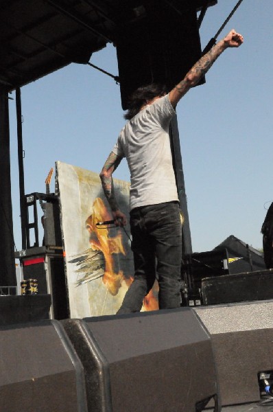 Suicide Silence at the Mayhem Festival Verizon Wireless Amphitheater