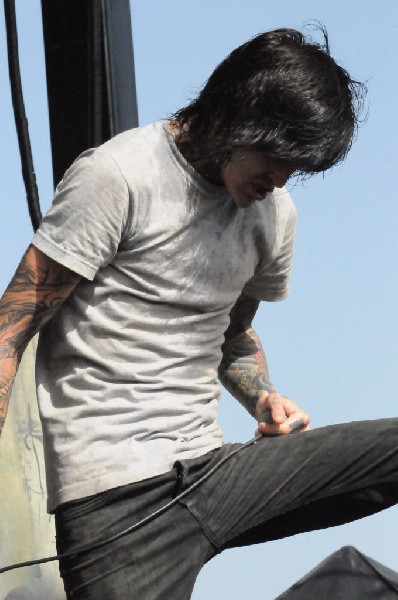 Suicide Silence at the Mayhem Festival Verizon Wireless Amphitheater