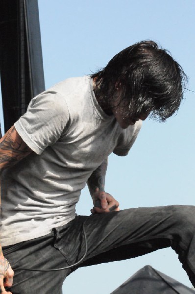 Suicide Silence at the Mayhem Festival Verizon Wireless Amphitheater