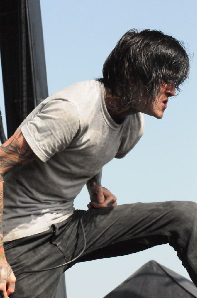 Suicide Silence at the Mayhem Festival Verizon Wireless Amphitheater